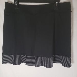 The LPGA Collection Golfing Black Skirt Sz L
